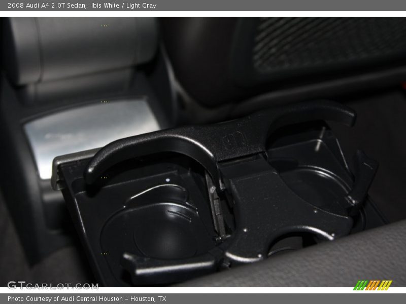 Ibis White / Light Gray 2008 Audi A4 2.0T Sedan