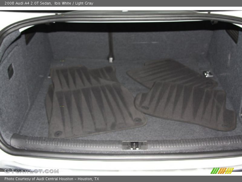 Ibis White / Light Gray 2008 Audi A4 2.0T Sedan