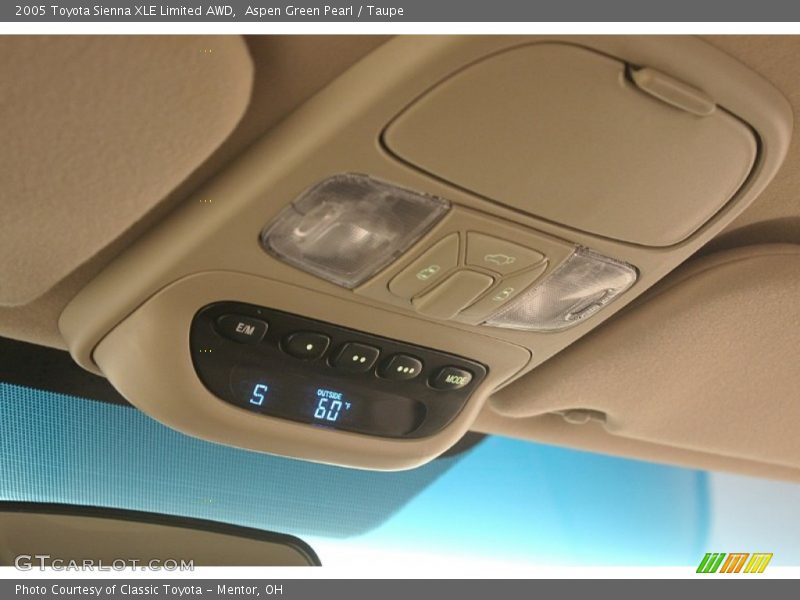 Aspen Green Pearl / Taupe 2005 Toyota Sienna XLE Limited AWD