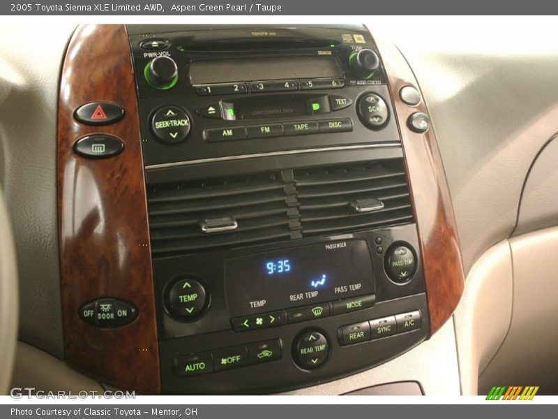 Aspen Green Pearl / Taupe 2005 Toyota Sienna XLE Limited AWD