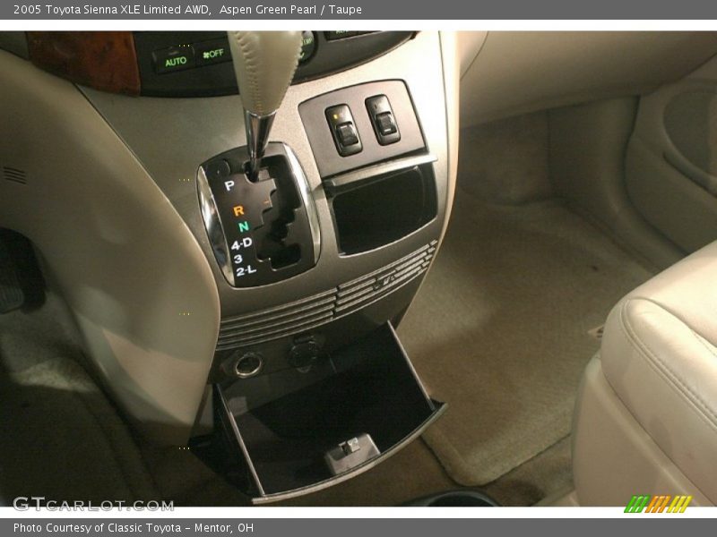 Aspen Green Pearl / Taupe 2005 Toyota Sienna XLE Limited AWD