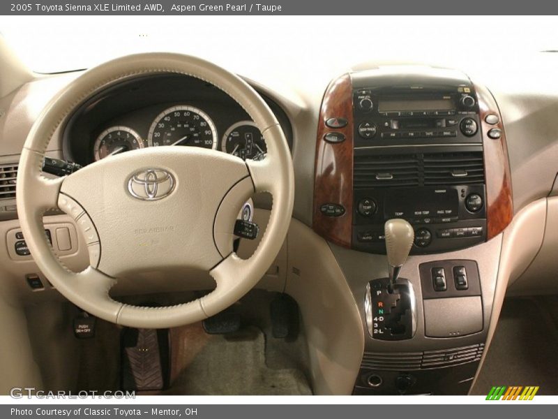 Aspen Green Pearl / Taupe 2005 Toyota Sienna XLE Limited AWD