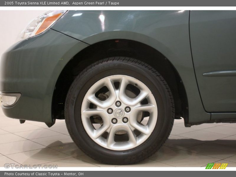 Aspen Green Pearl / Taupe 2005 Toyota Sienna XLE Limited AWD