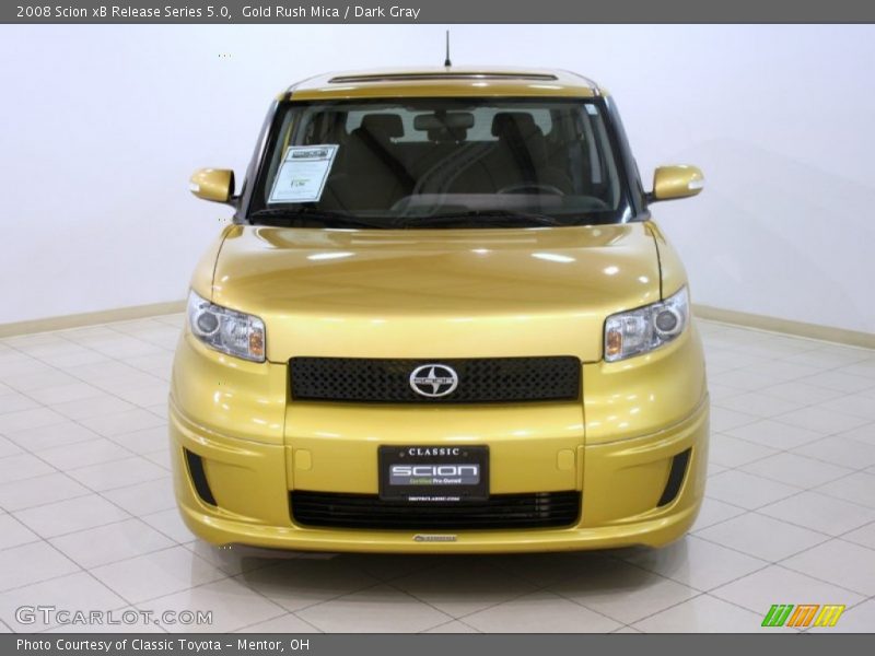 Gold Rush Mica / Dark Gray 2008 Scion xB Release Series 5.0