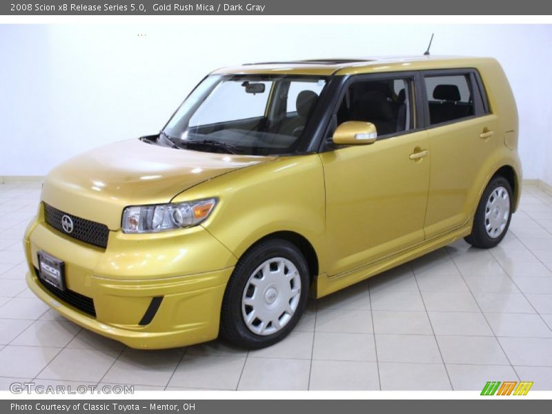 Gold Rush Mica / Dark Gray 2008 Scion xB Release Series 5.0