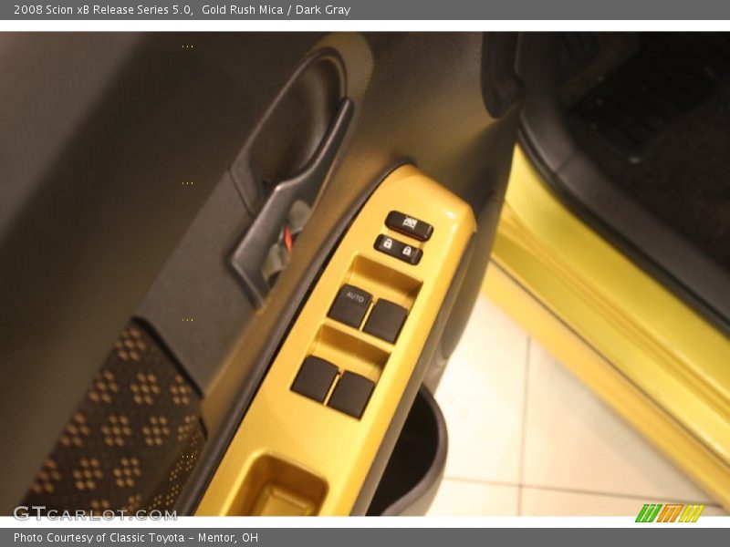 Gold Rush Mica / Dark Gray 2008 Scion xB Release Series 5.0