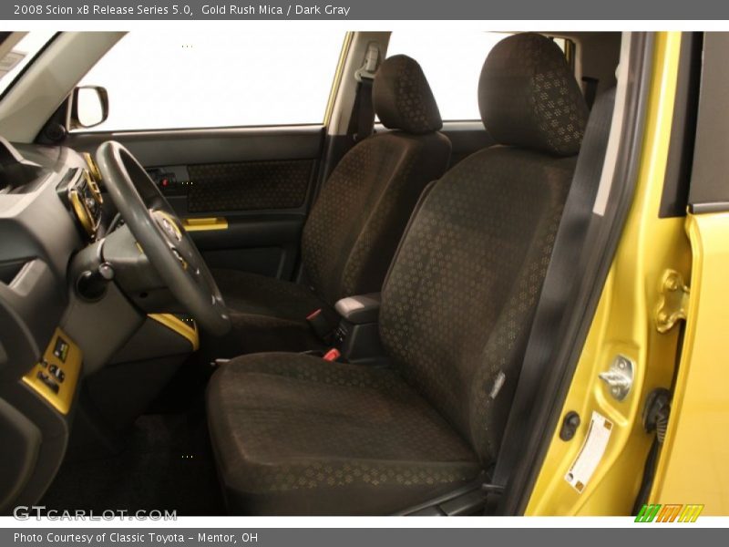 Gold Rush Mica / Dark Gray 2008 Scion xB Release Series 5.0