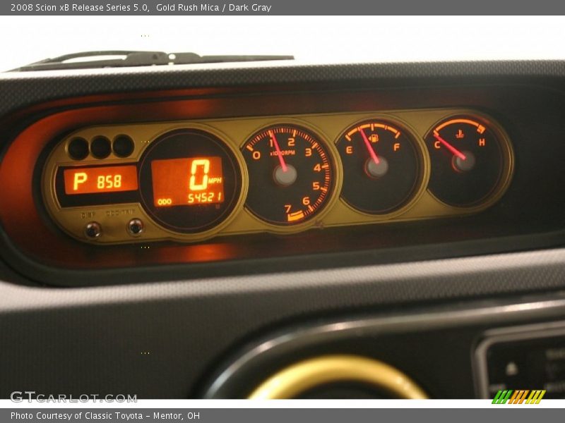 2008 xB Release Series 5.0 Release Series 5.0 Gauges