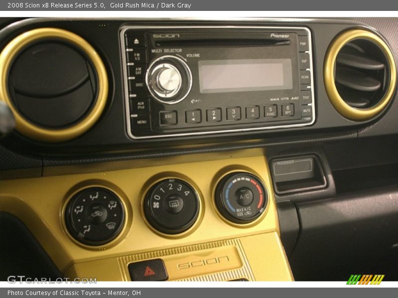 Audio System of 2008 xB Release Series 5.0