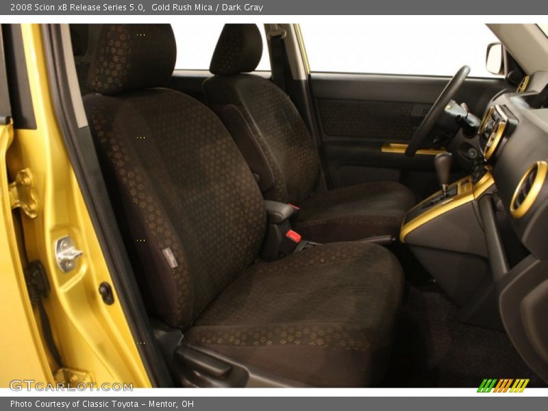 Gold Rush Mica / Dark Gray 2008 Scion xB Release Series 5.0