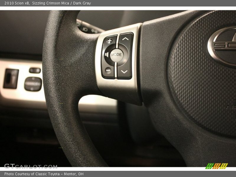 Sizzling Crimson Mica / Dark Gray 2010 Scion xB