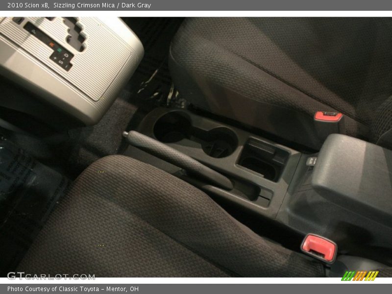 Sizzling Crimson Mica / Dark Gray 2010 Scion xB