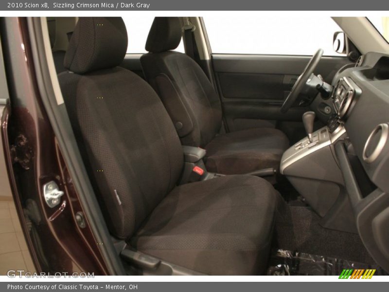 Sizzling Crimson Mica / Dark Gray 2010 Scion xB