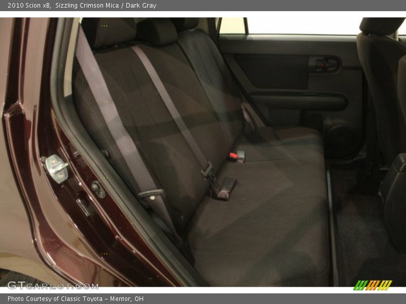 Sizzling Crimson Mica / Dark Gray 2010 Scion xB