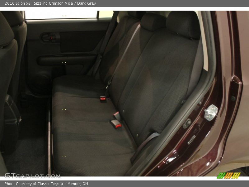 Sizzling Crimson Mica / Dark Gray 2010 Scion xB