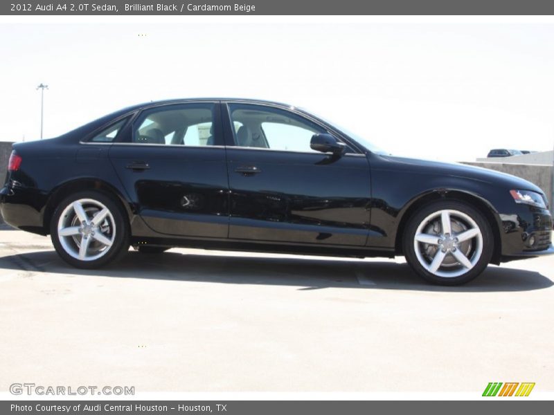 Brilliant Black / Cardamom Beige 2012 Audi A4 2.0T Sedan