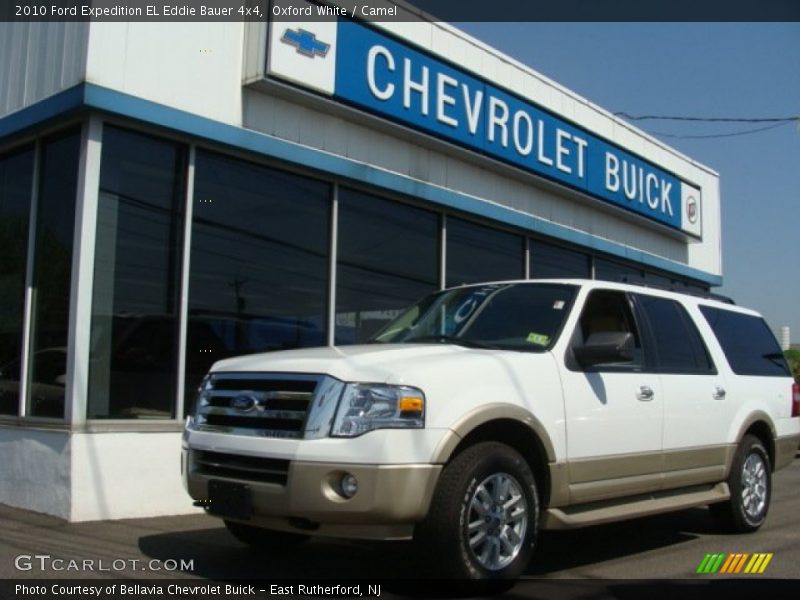 Oxford White / Camel 2010 Ford Expedition EL Eddie Bauer 4x4