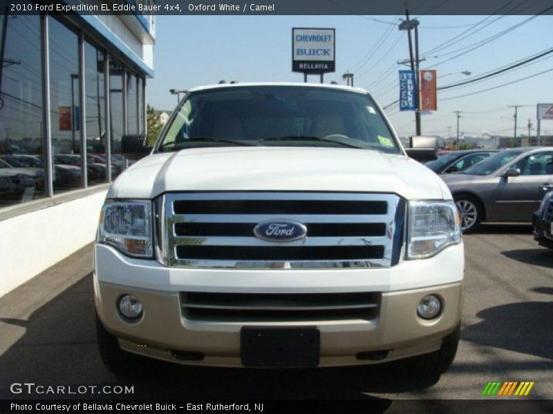 Oxford White / Camel 2010 Ford Expedition EL Eddie Bauer 4x4
