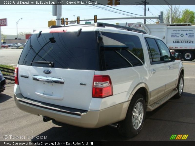 Oxford White / Camel 2010 Ford Expedition EL Eddie Bauer 4x4