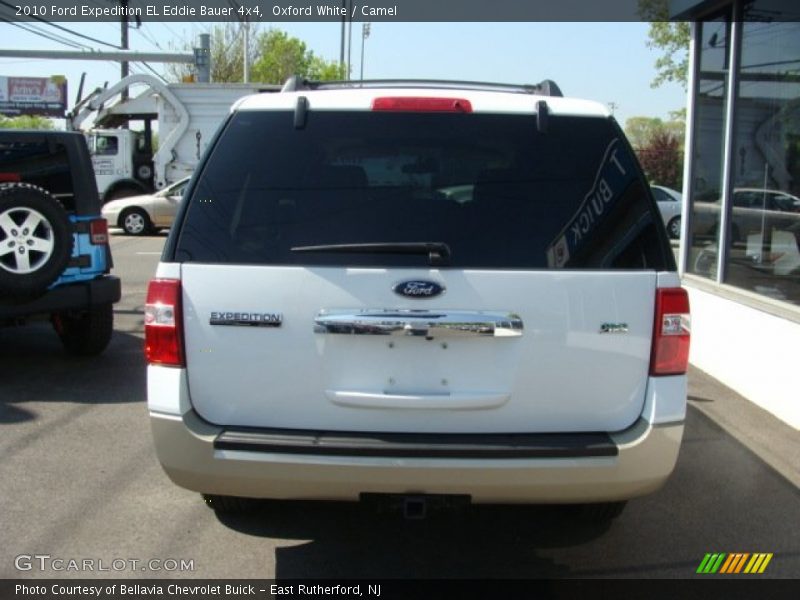 Oxford White / Camel 2010 Ford Expedition EL Eddie Bauer 4x4