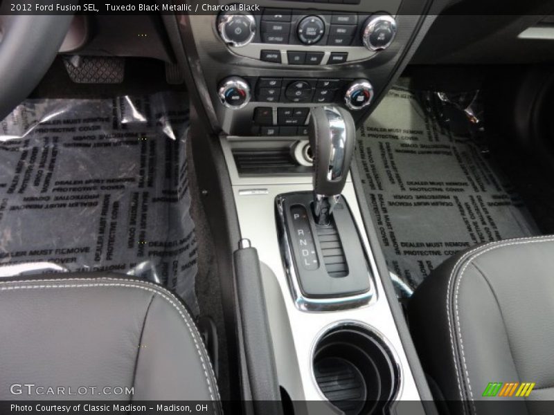 Tuxedo Black Metallic / Charcoal Black 2012 Ford Fusion SEL