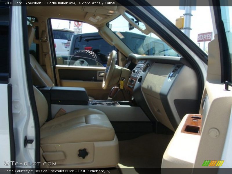 Oxford White / Camel 2010 Ford Expedition EL Eddie Bauer 4x4