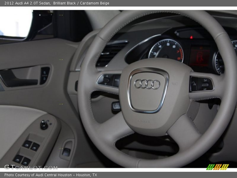 Brilliant Black / Cardamom Beige 2012 Audi A4 2.0T Sedan