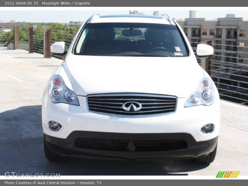 Moonlight White / Graphite 2012 Infiniti EX 35