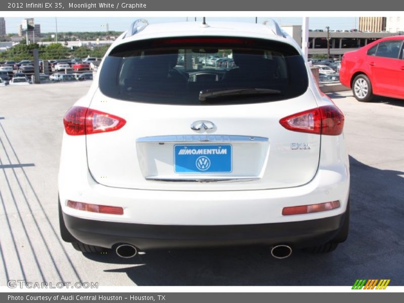 Moonlight White / Graphite 2012 Infiniti EX 35