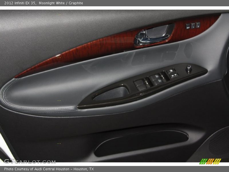 Moonlight White / Graphite 2012 Infiniti EX 35