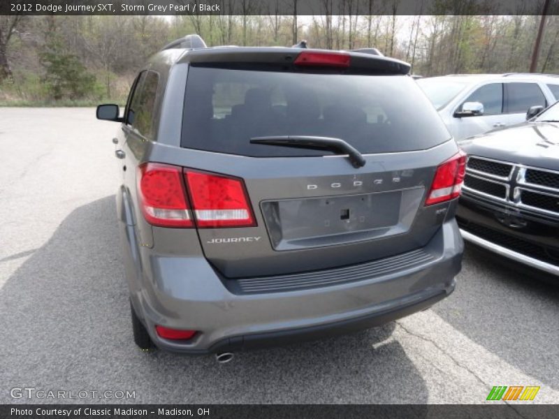 Storm Grey Pearl / Black 2012 Dodge Journey SXT