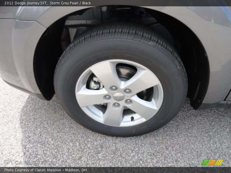 Storm Grey Pearl / Black 2012 Dodge Journey SXT