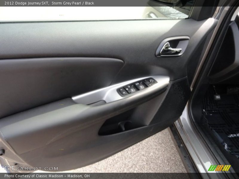 Storm Grey Pearl / Black 2012 Dodge Journey SXT