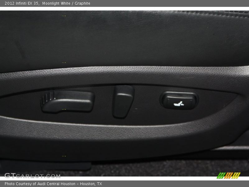 Moonlight White / Graphite 2012 Infiniti EX 35
