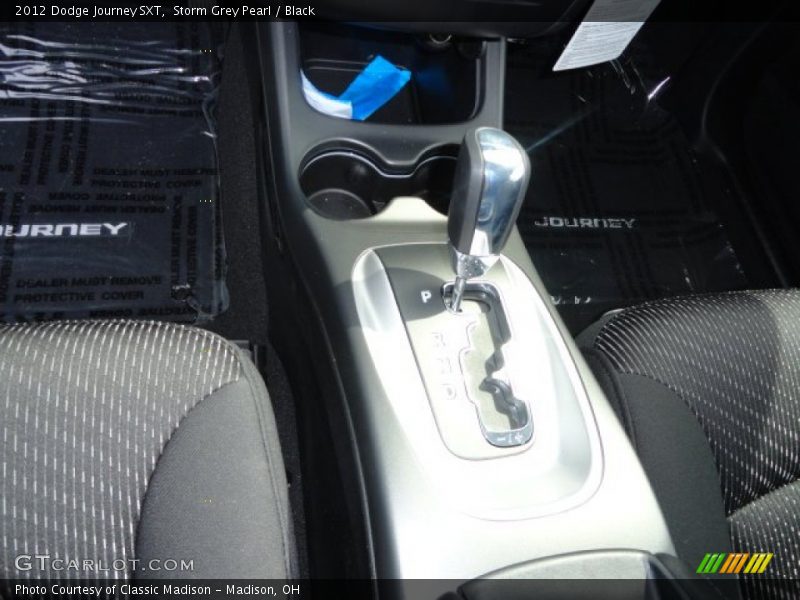 Storm Grey Pearl / Black 2012 Dodge Journey SXT