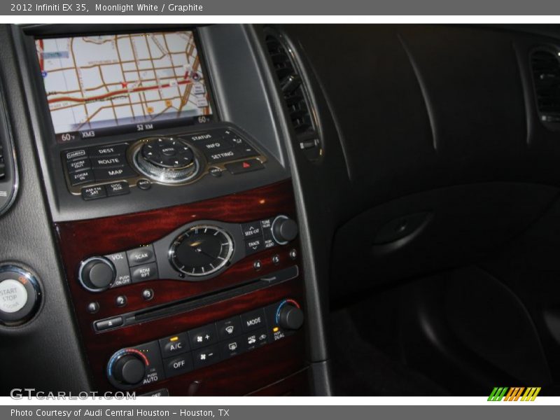 Moonlight White / Graphite 2012 Infiniti EX 35