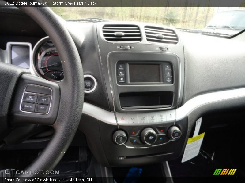 Storm Grey Pearl / Black 2012 Dodge Journey SXT