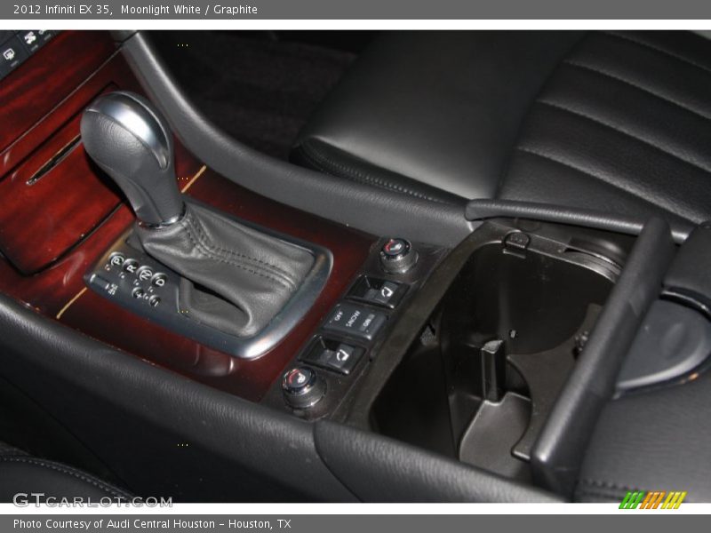 Moonlight White / Graphite 2012 Infiniti EX 35