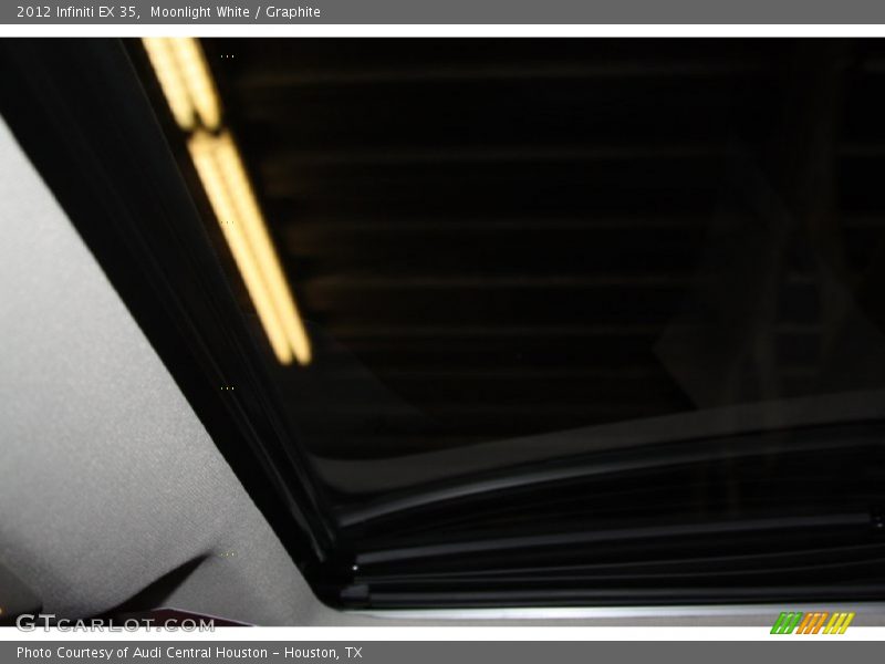 Moonlight White / Graphite 2012 Infiniti EX 35