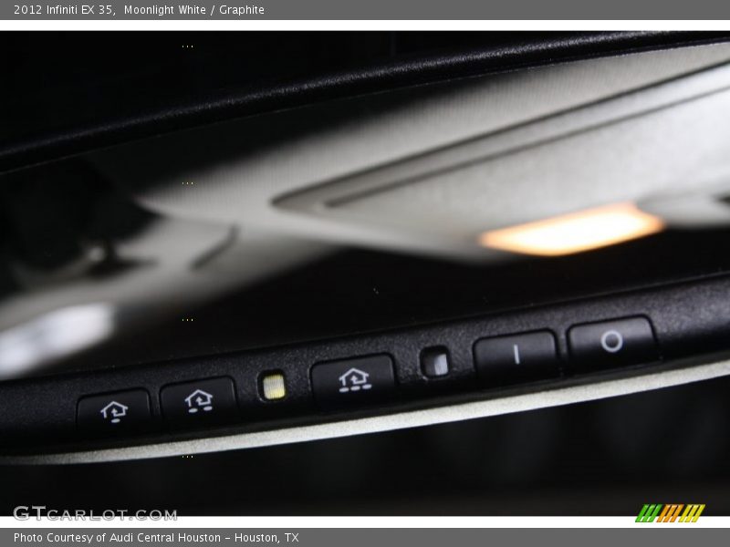 Moonlight White / Graphite 2012 Infiniti EX 35