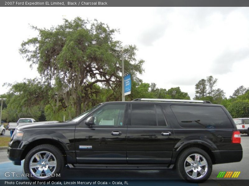 Black / Charcoal Black 2007 Ford Expedition EL Limited