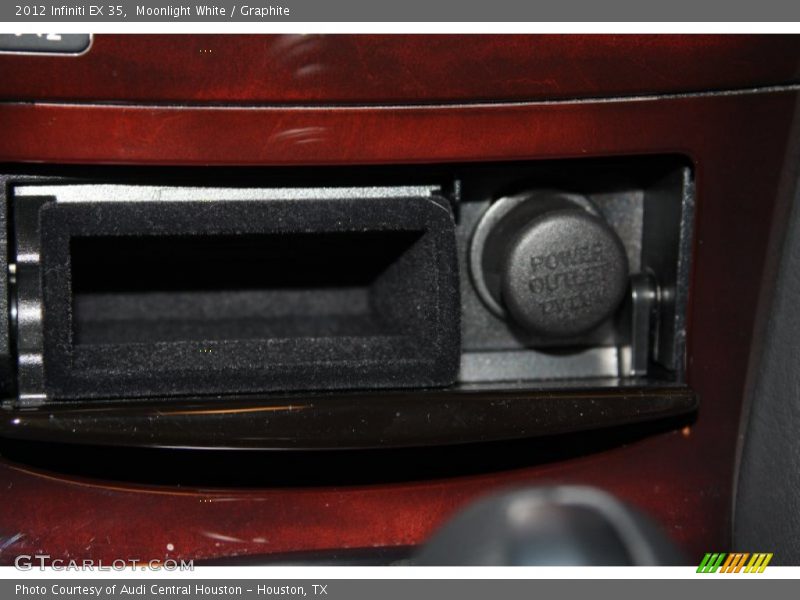 Moonlight White / Graphite 2012 Infiniti EX 35