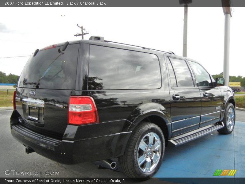 Black / Charcoal Black 2007 Ford Expedition EL Limited