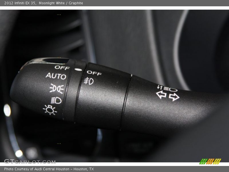 Moonlight White / Graphite 2012 Infiniti EX 35