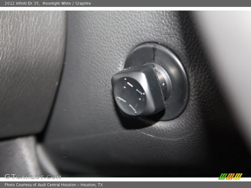 Moonlight White / Graphite 2012 Infiniti EX 35