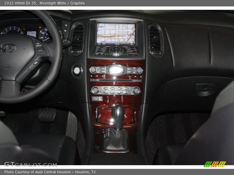 Moonlight White / Graphite 2012 Infiniti EX 35