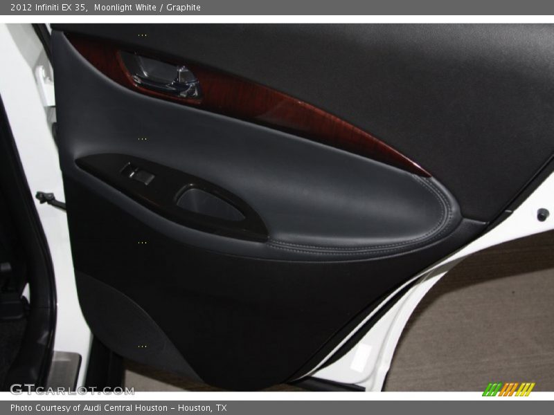 Moonlight White / Graphite 2012 Infiniti EX 35