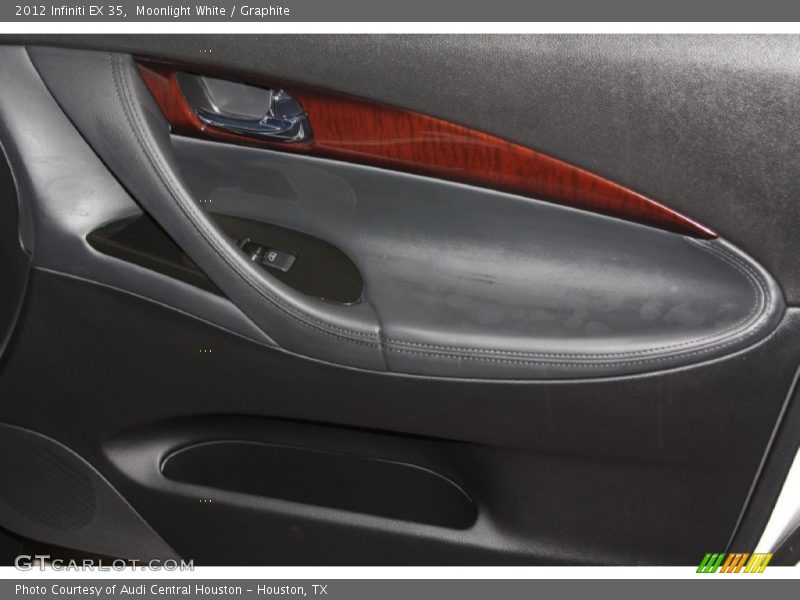 Moonlight White / Graphite 2012 Infiniti EX 35