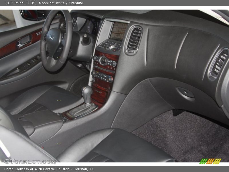 Moonlight White / Graphite 2012 Infiniti EX 35