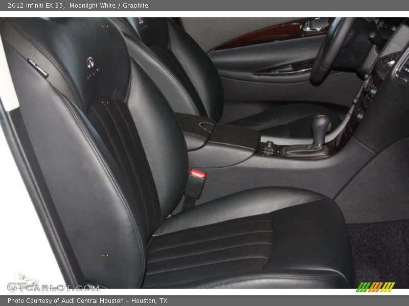Moonlight White / Graphite 2012 Infiniti EX 35